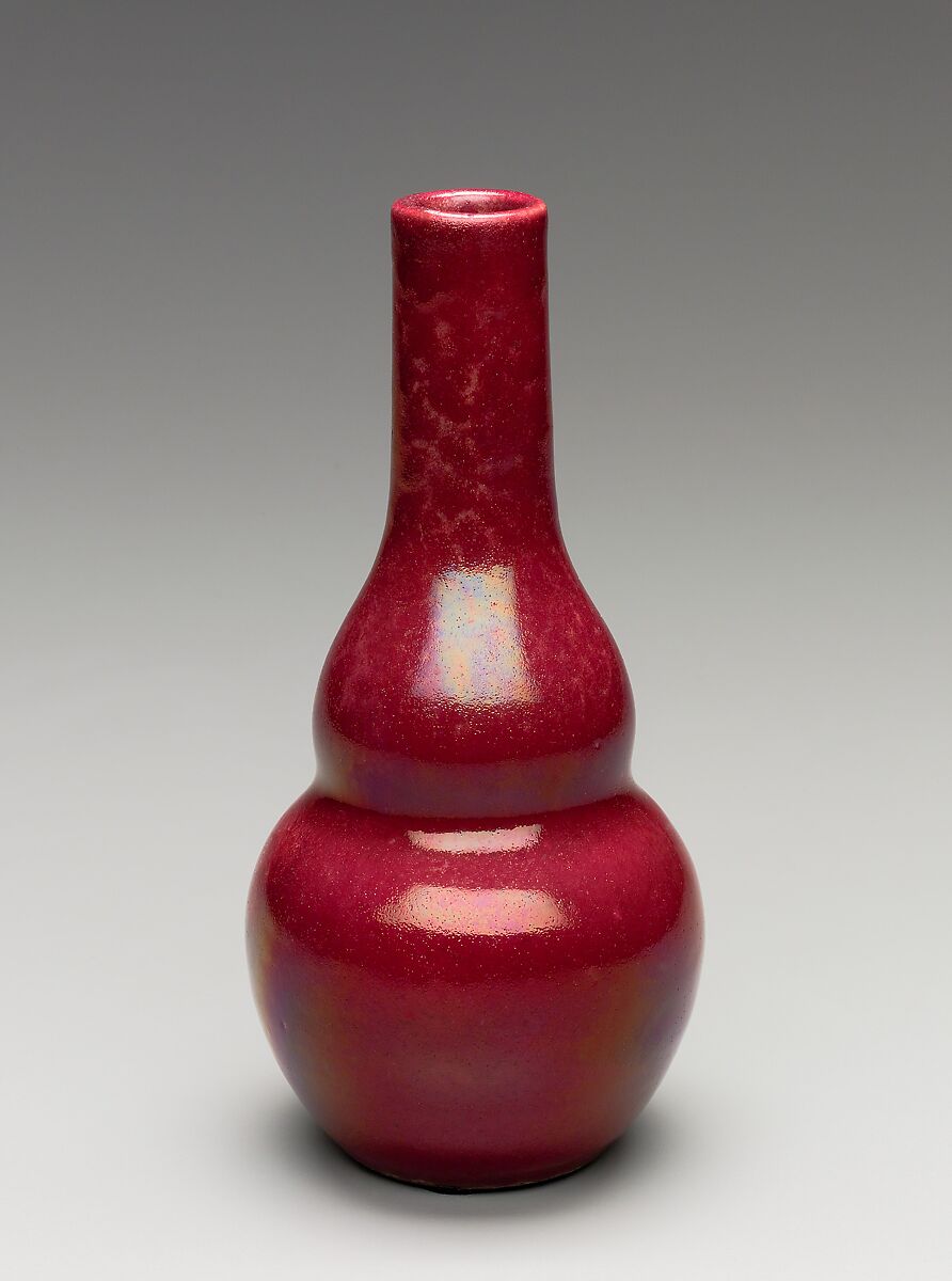 Vase, Chelsea Keramic Art Works (1872–1889), Stoneware, American 