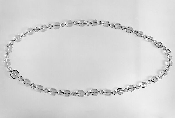 Necklace, Aquamarine, European