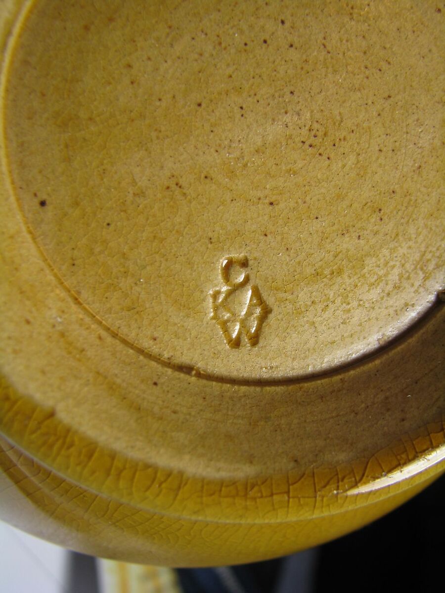 Vase, Chelsea Keramic Art Works (1872–1889), Stoneware, American