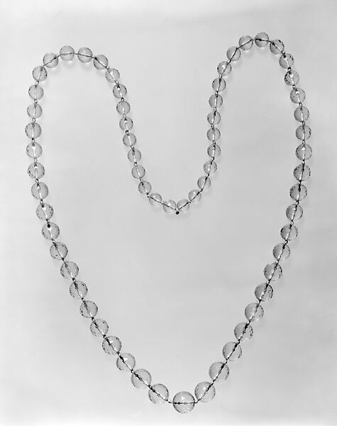 Necklace, Pink beryl, European