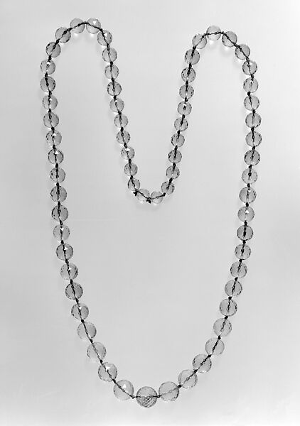 Necklace, Green beryl, European