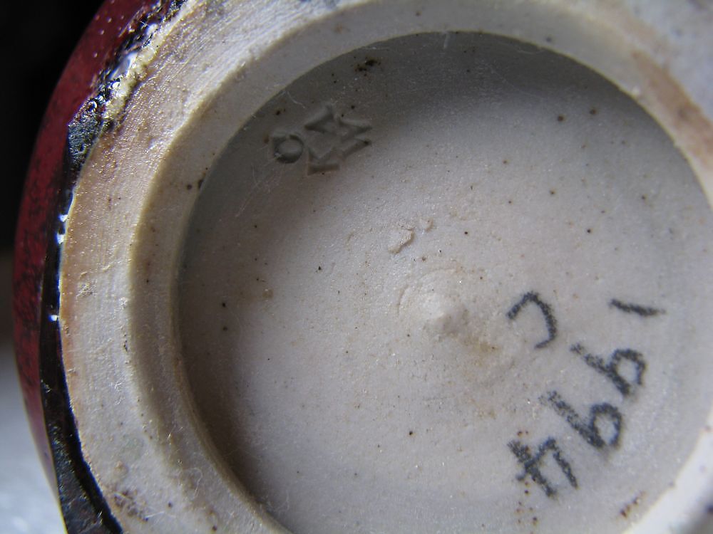 Vase, Chelsea Keramic Art Works (1872–1889), Stoneware, American