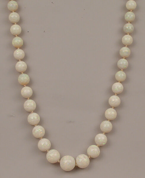Necklace, Opal, European 