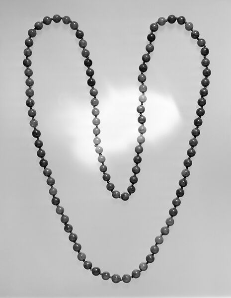 Necklace (rope), Jade, European