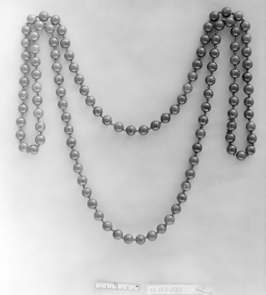 Necklace, Lapis lazuli, European