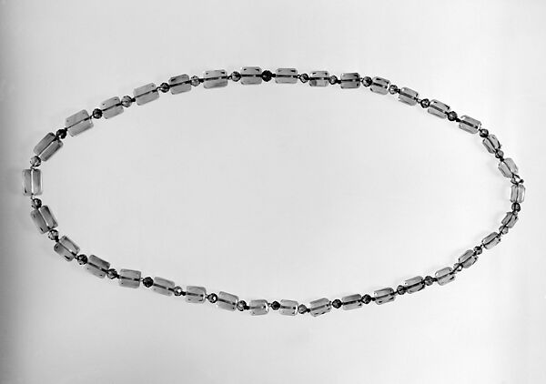 Necklace, Topaz quartz, European