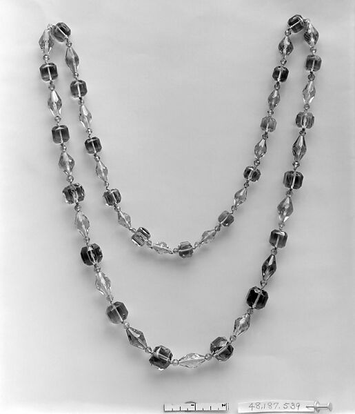 Necklace, Topaz quartz, European