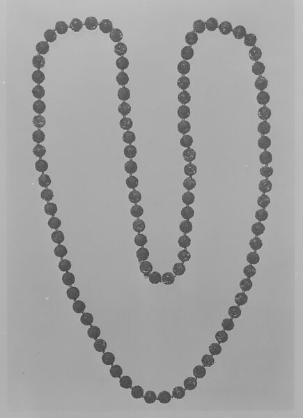 Necklace, Amber, Chinese