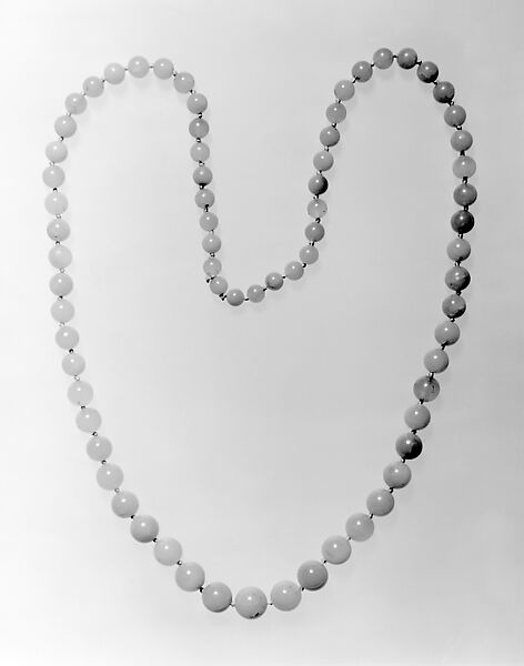Necklace, Chrysoprase, European