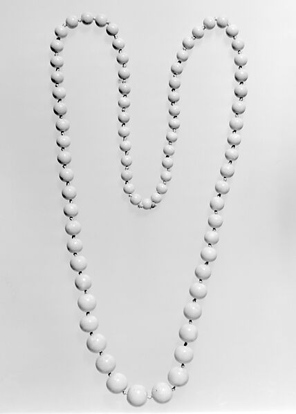 Necklace, Coral, European