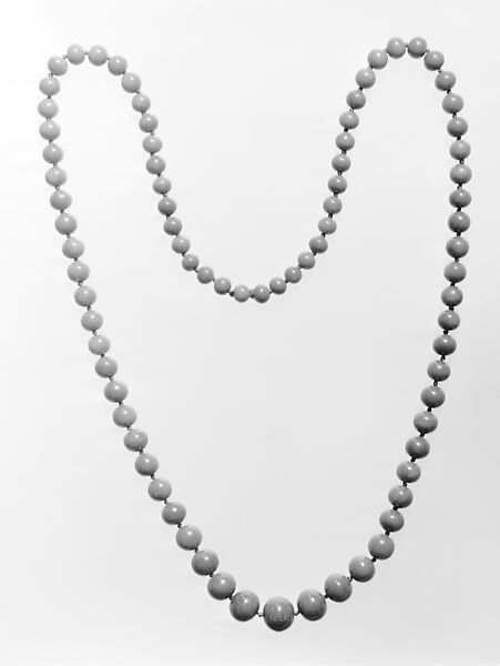 Necklace, Coral, European