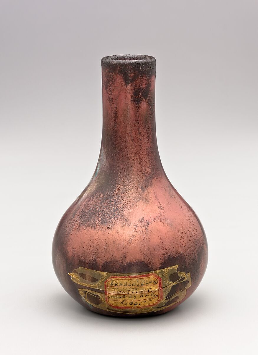 Vase, Chelsea Keramic Art Works (1872–1889), Stoneware, American