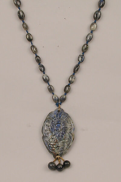 Necklace, Labradorite, Asian 