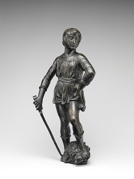 David with the head of Goliath, Bronze, Italian, Padua