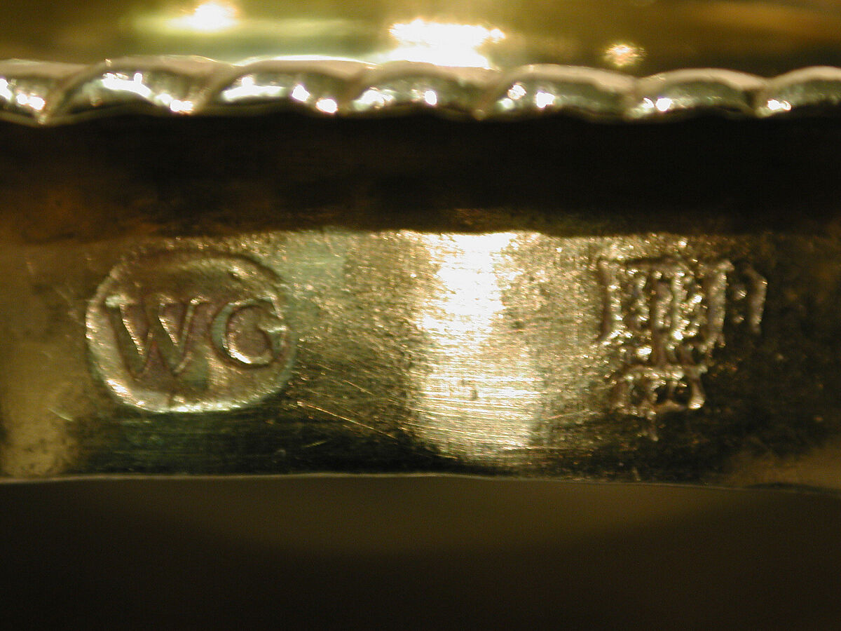 Two-handled cup with cover, William Gilchrist (Scottish, active 1736), Gold, ebony, Scottish, Edinburgh