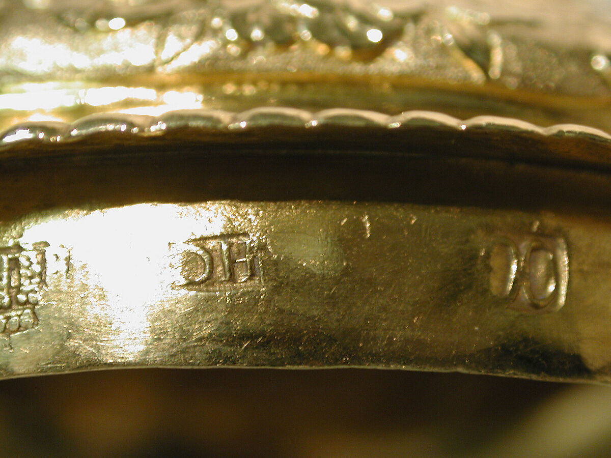 Two-handled cup with cover, William Gilchrist (Scottish, active 1736), Gold, ebony, Scottish, Edinburgh