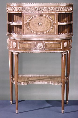 Roger Vandercruse, oval | writing of table a called French, | | (one Art The Lacroix Paris pair) Small of Metropolitan Museum