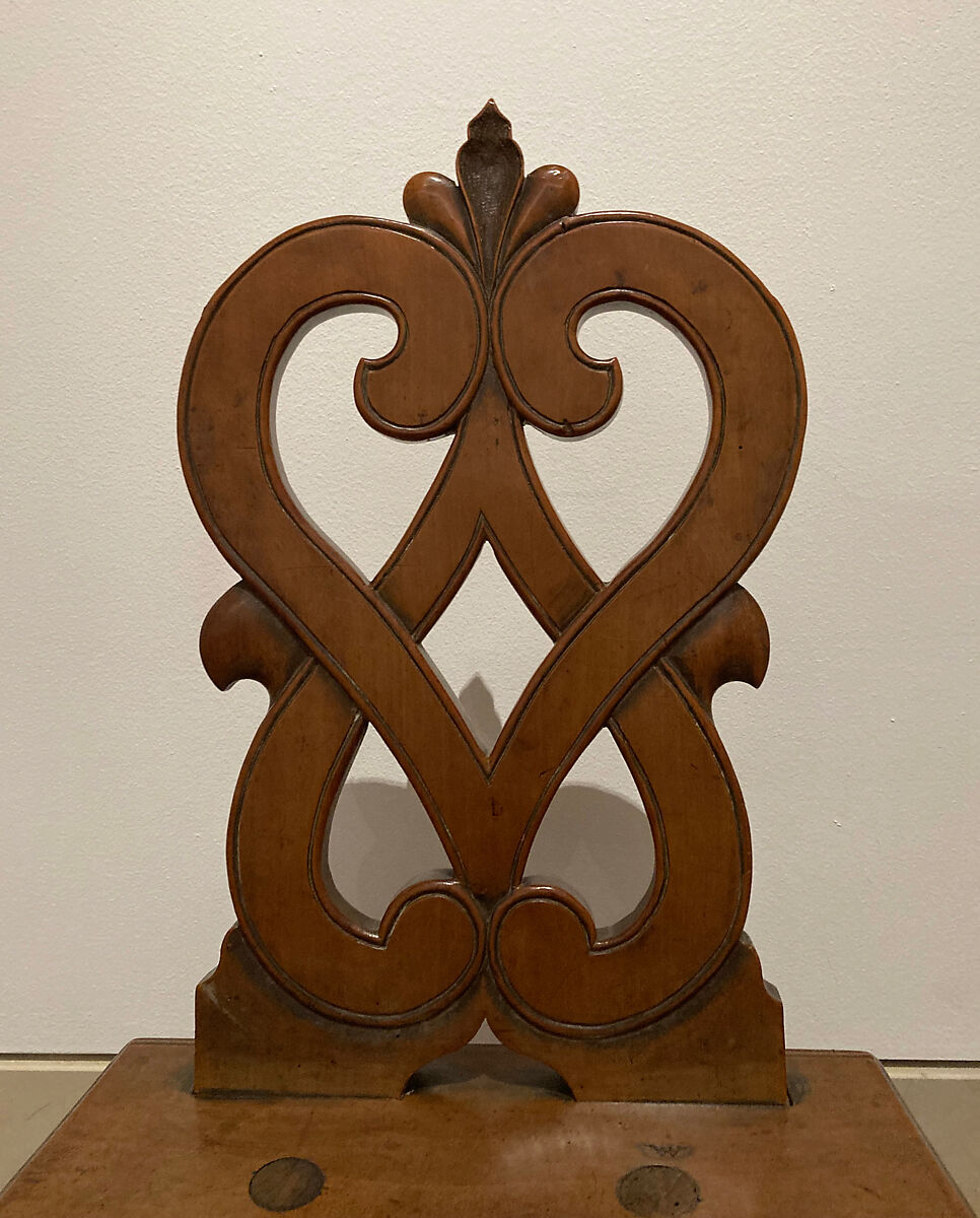 Sgabello, Walnut, Swiss