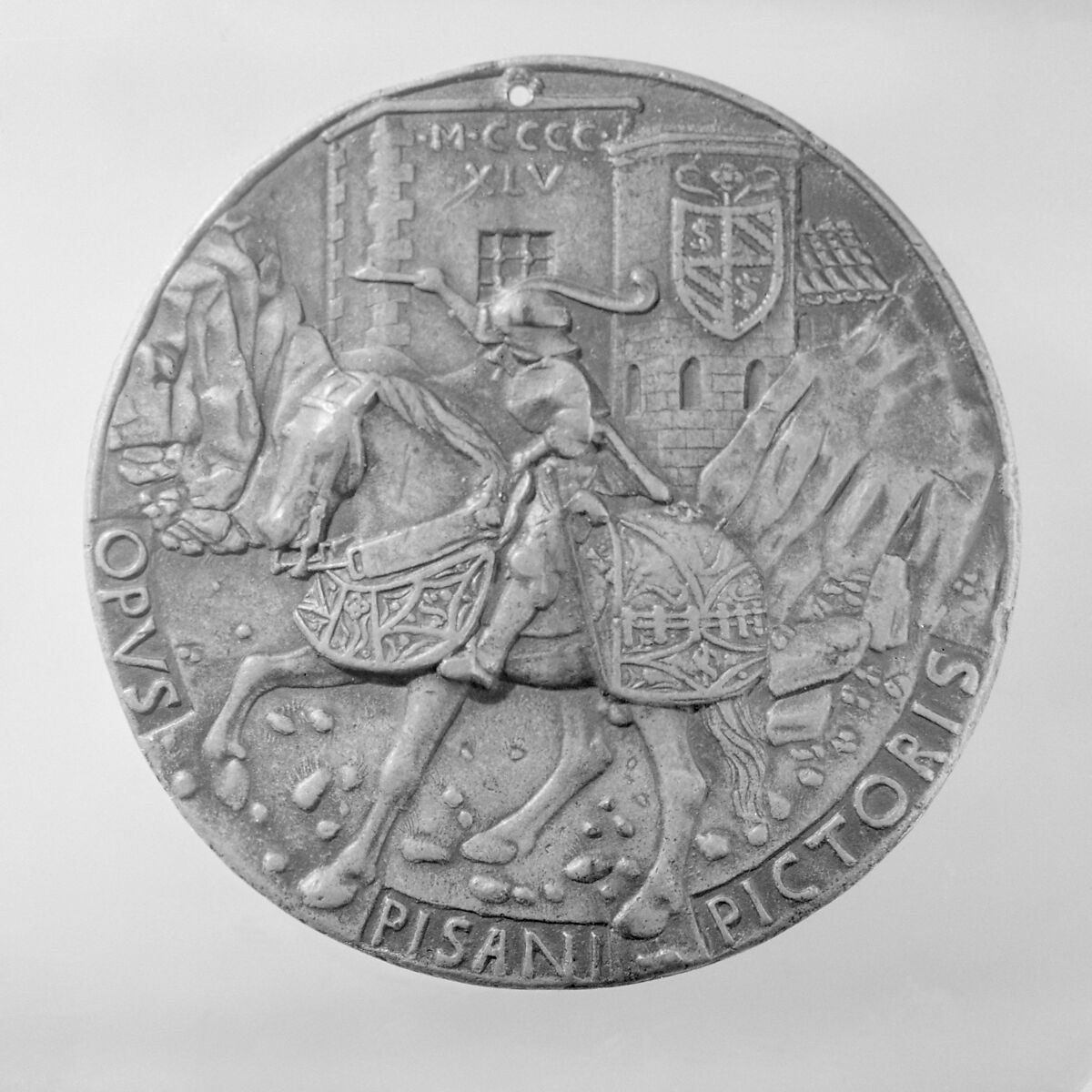 Sigismondo Malatesta (Lord of Rimini 1432, lived 1417–1468), Medalist: Pisanello (Antonio Pisano) (Italian, Pisa or Verona by 1395–1455), Bronze, Italian