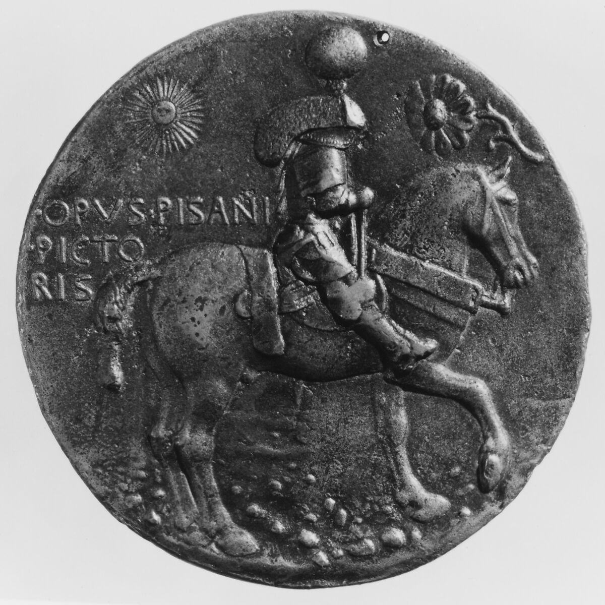 Ludovico Gonzaga III (1414–1478), Medalist: Pisanello (Antonio Pisano) (Italian, Pisa or Verona by 1395–1455), Bronze, Italian