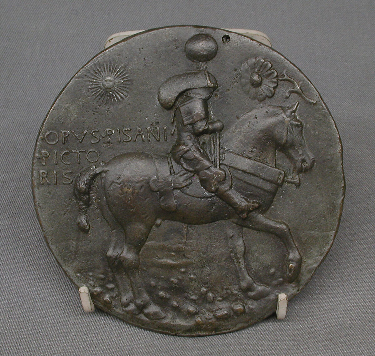 Ludovico Gonzaga III (1414–1478), Medalist: Pisanello (Antonio Pisano) (Italian, Pisa or Verona by 1395–1455), Bronze, Italian