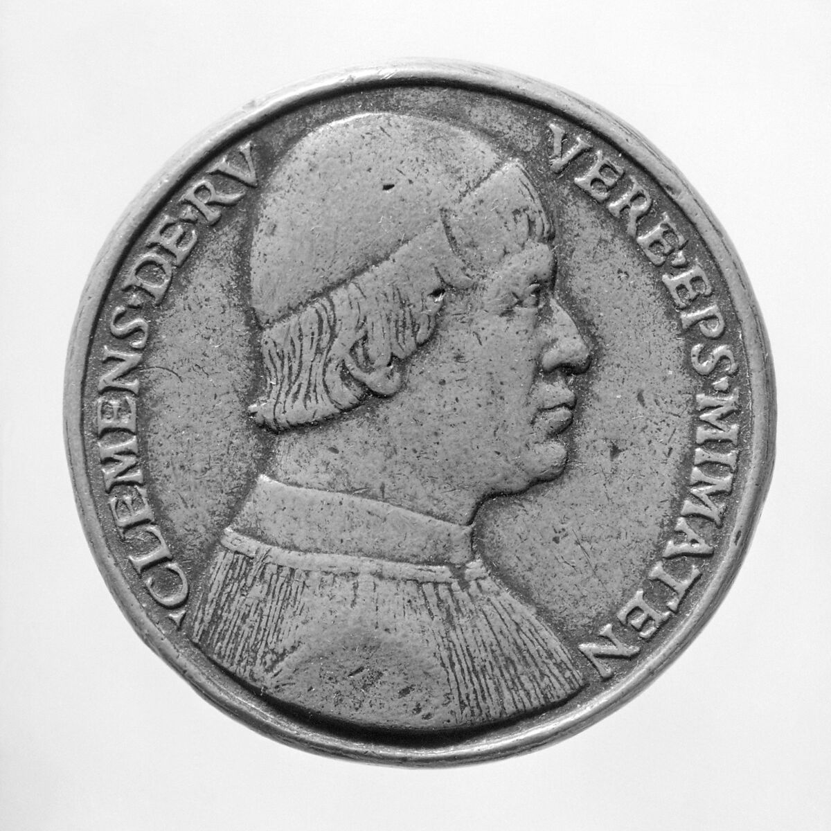 Giuliano and Clemente della Rovere, Medalist: Giovanni Filangieri Candida (Naples born before 1450, died ca. 1498–1499, act. Ghent), Bronze, cast, Italian, Rome 