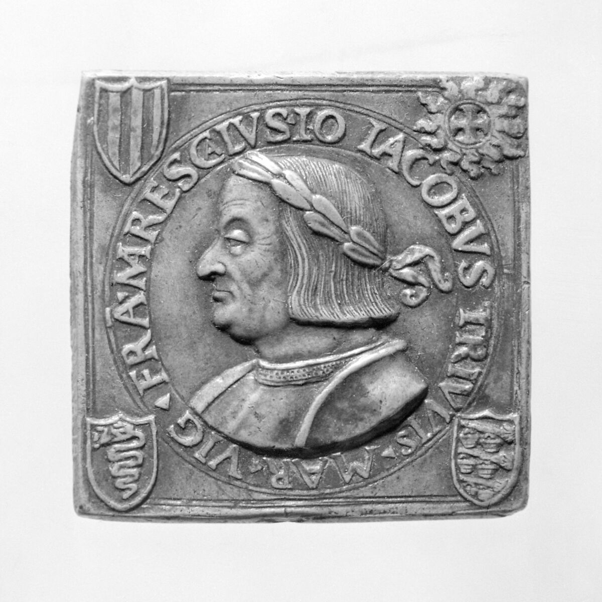 Giangiacomo Trivulzio of Milan, Marquis of Vigevano (1448–1518), Medalist: Caradosso (Cristoforo Caradosso Foppa) (before 1475–1526/7), Bronze, Italian 