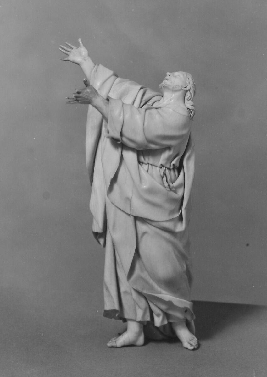 Crucifixion, Figures: ivory; crosses and base: ebony, possibly German or Netherlandish