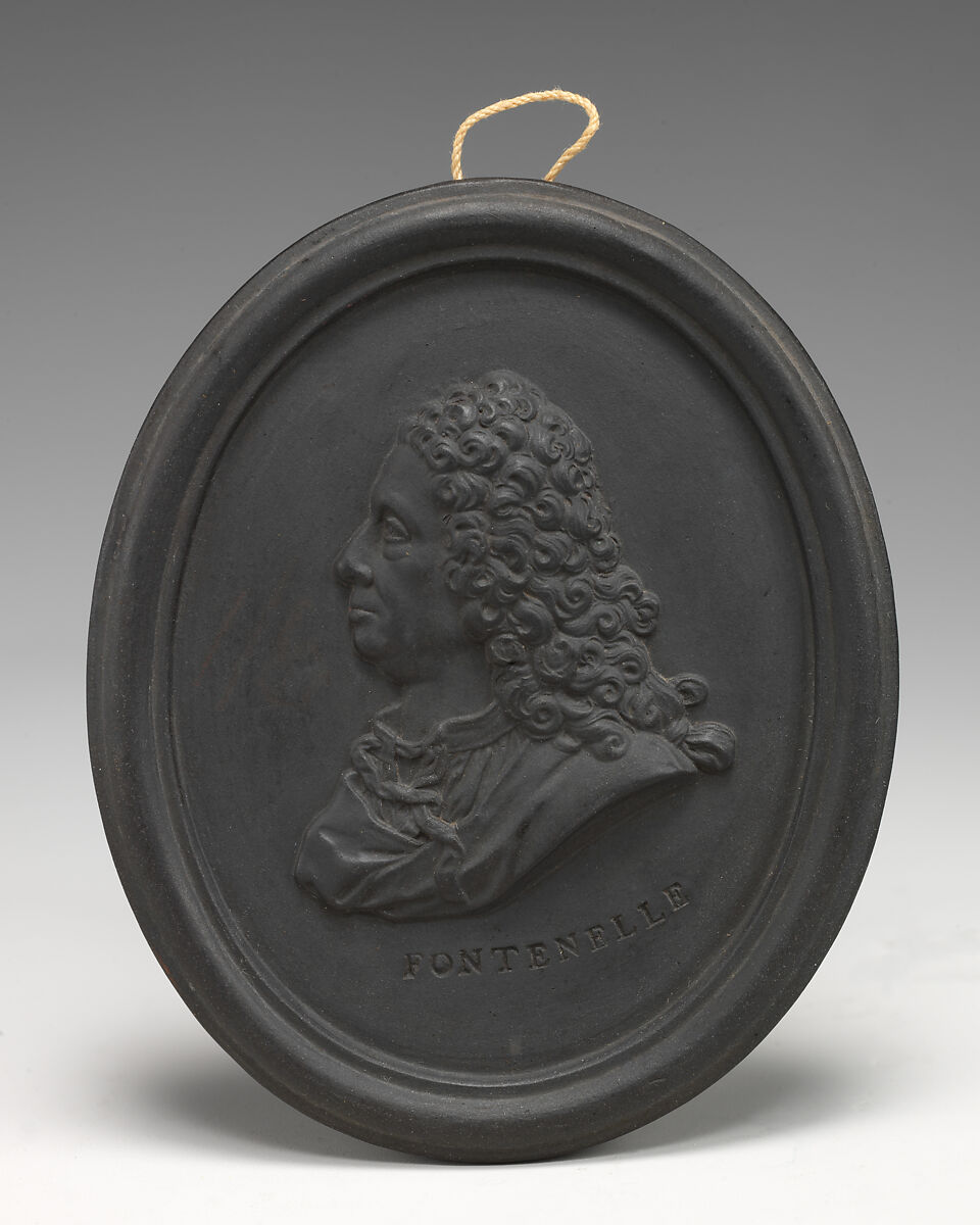 Bernard le Bovier de Fontenelle, Josiah Wedgwood (British, Burslem, Stoke-on-Trent 1730–1795 Burslem, Stoke-on-Trent), Black basalt ware, British, Etruria, Staffordshire 