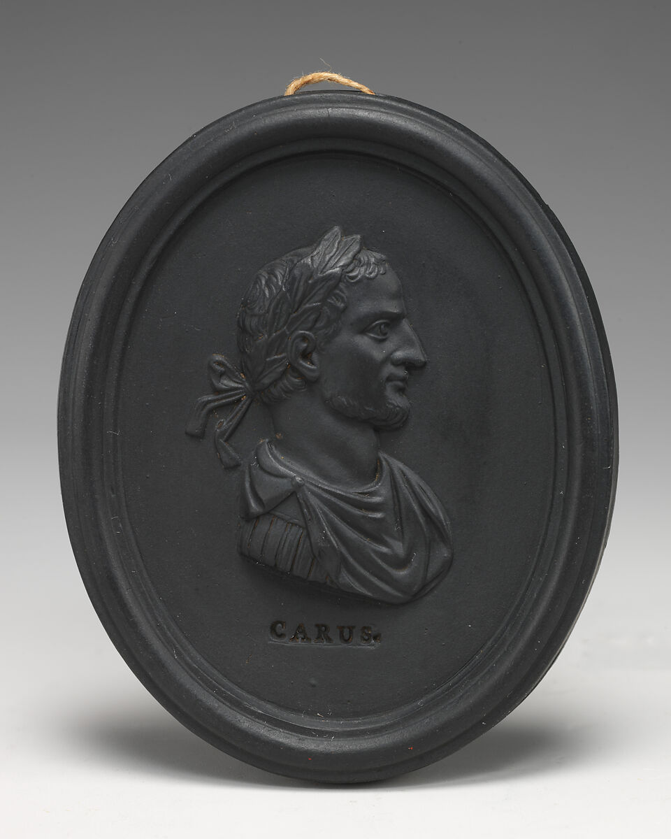 Carus (Marcus Aurelius Carus), Josiah Wedgwood (British, Burslem, Stoke-on-Trent 1730–1795 Burslem, Stoke-on-Trent), Black basalt ware, British, Etruria, Staffordshire 