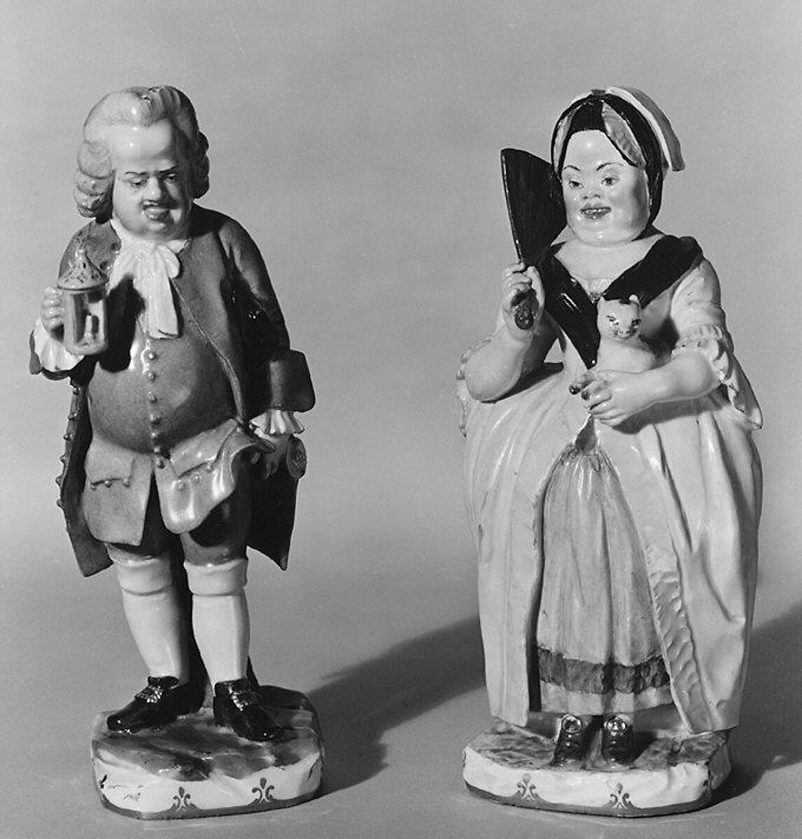 Burgomaster's Wife, Imperial Porcelain Manufactory  (Vienna, 1744–1864), Hard-paste porcelain, Austrian, Vienna 