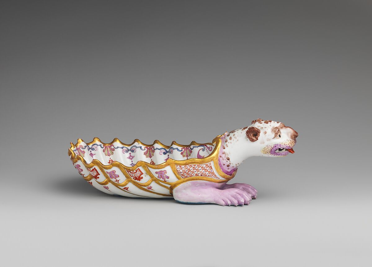 Sweetmeat dish, Vienna, Hard-paste porcelain, Austrian, Vienna