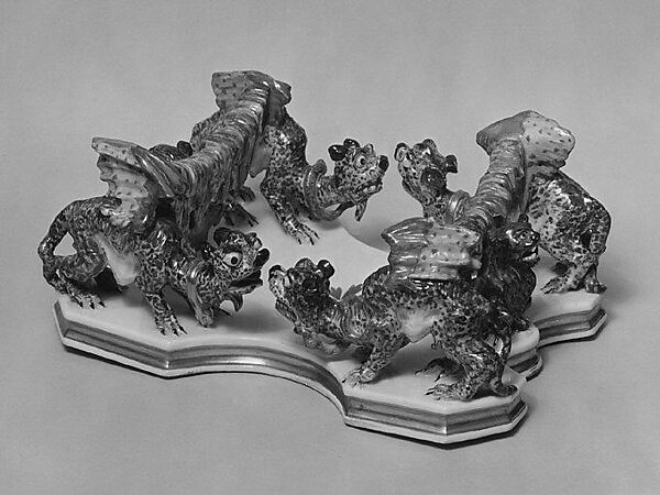 Cask stand, Meissen Manufactory (German, 1710–present), Hard-paste porcelain, German, Meissen 