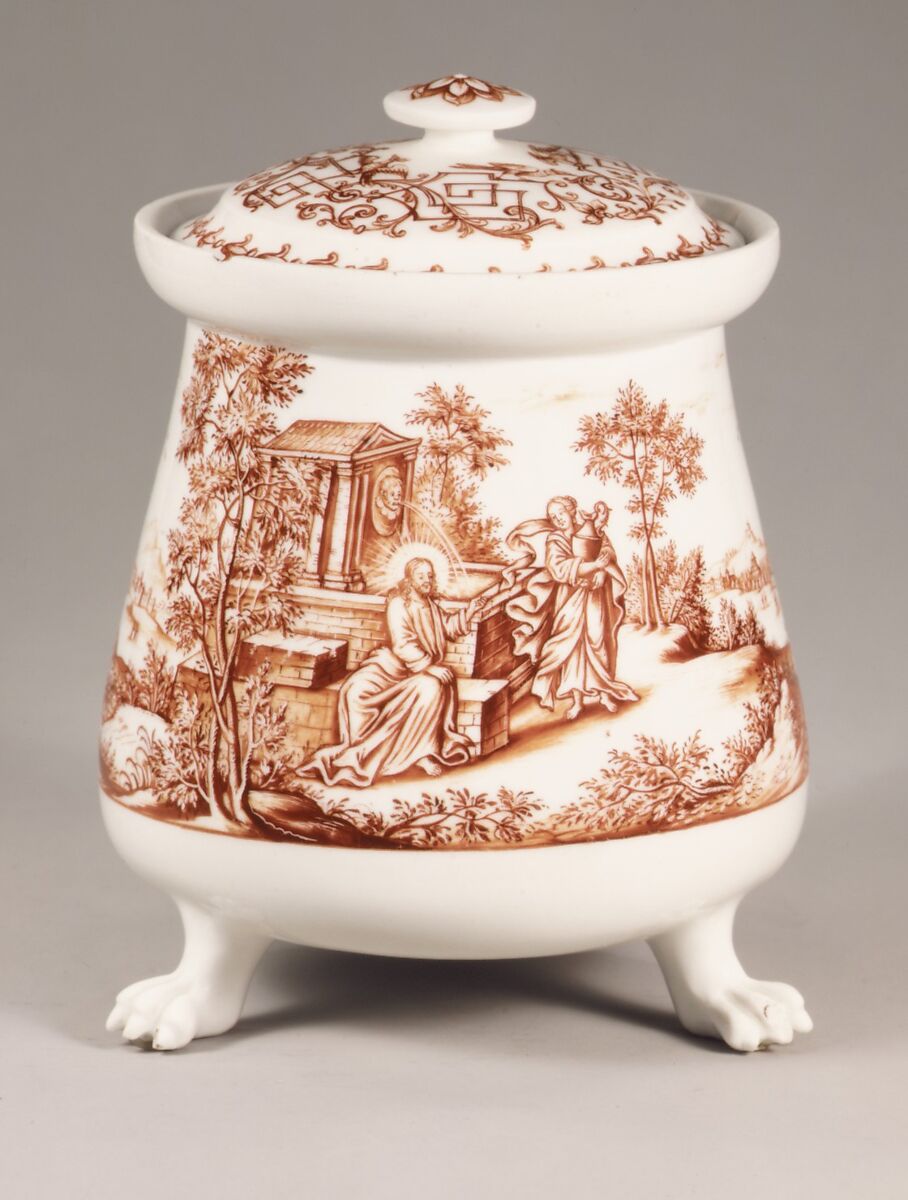 Broth bowl with cover, Meissen Manufactory (German, 1710–present), Hard-paste porcelain, German, Meissen