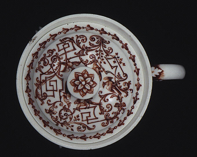 Broth bowl with cover, Meissen Manufactory (German, 1710–present), Hard-paste porcelain, German, Meissen