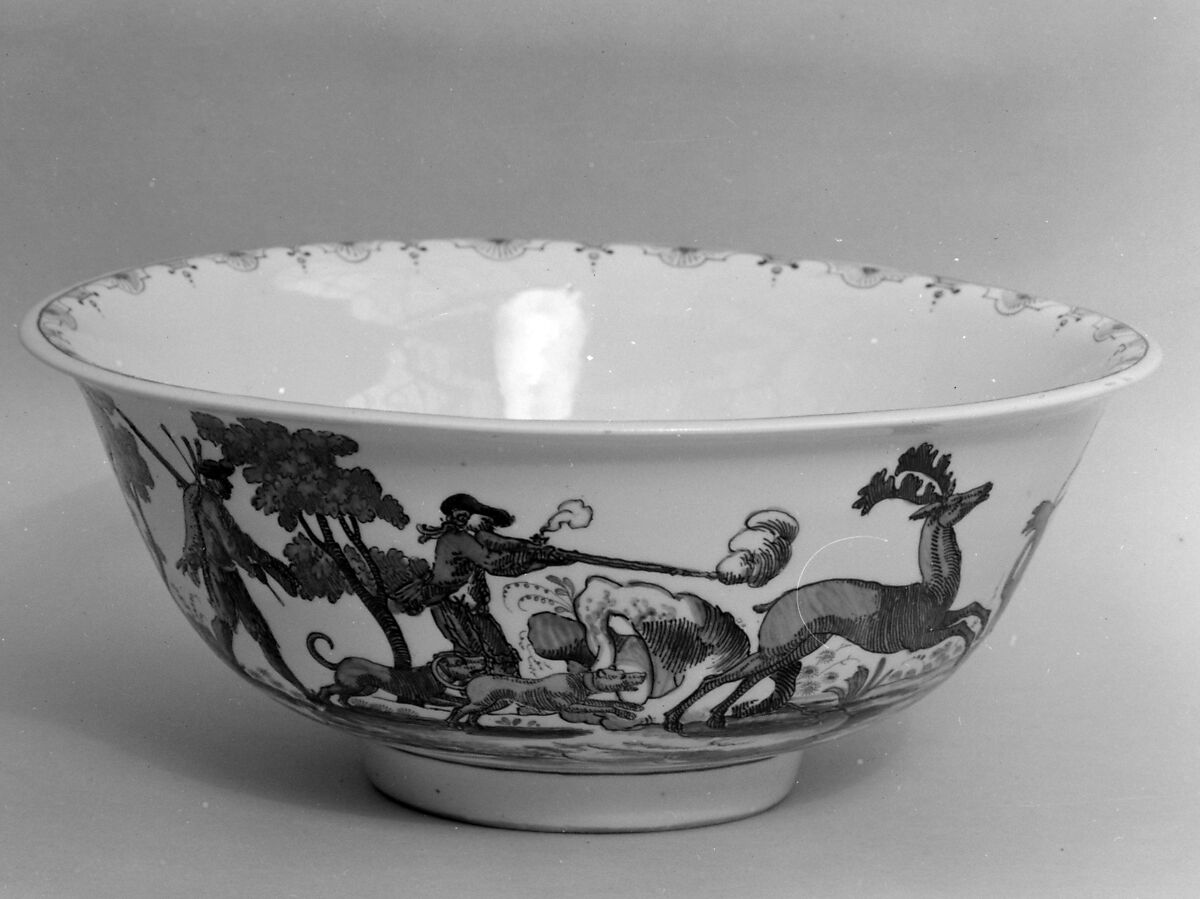 Bowl, Vienna, Hard-paste porcelain, Austrian, Vienna 