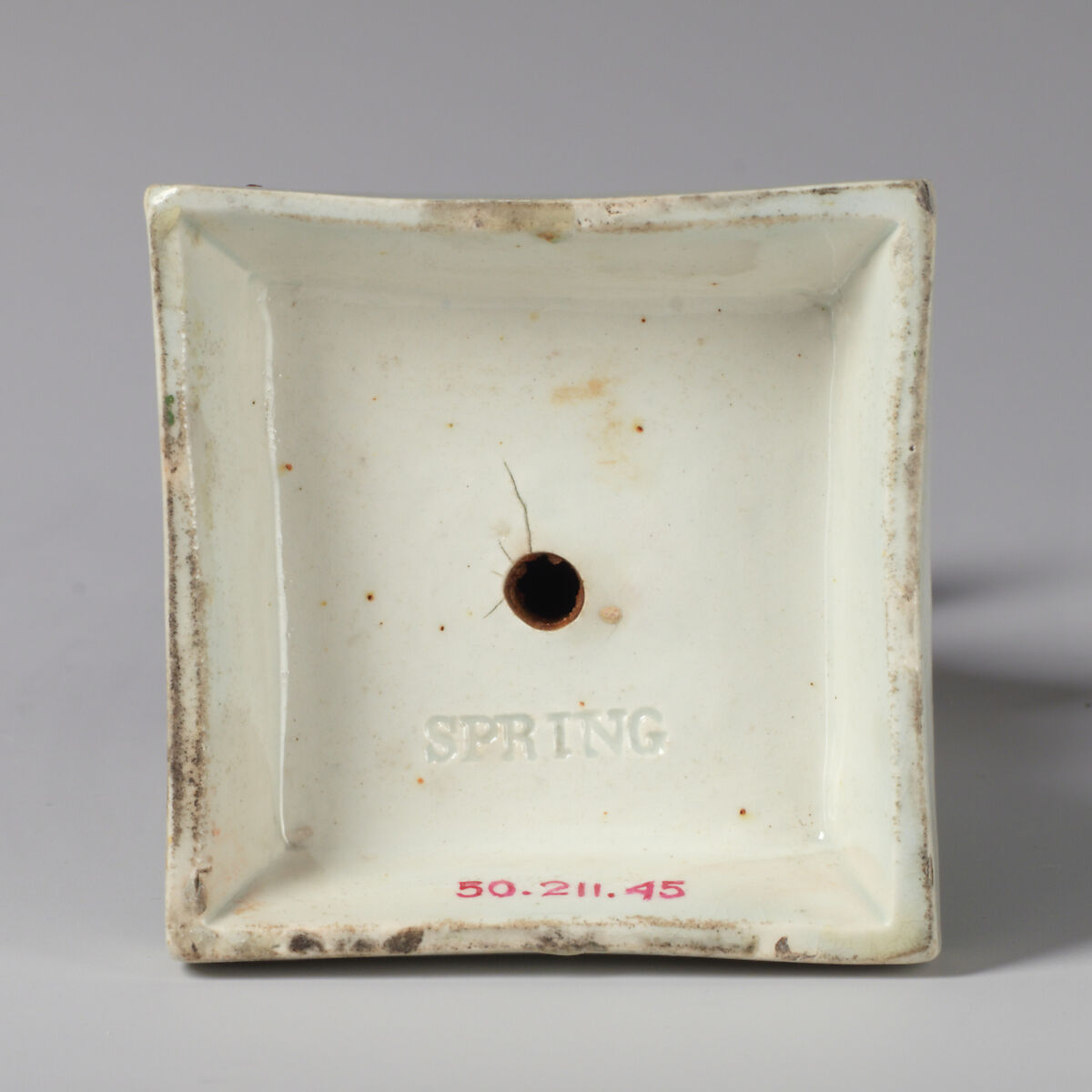 Spring (part of a set of four), Neale &amp; Co., Enameled earthenware, British, Hanley, Staffordshire