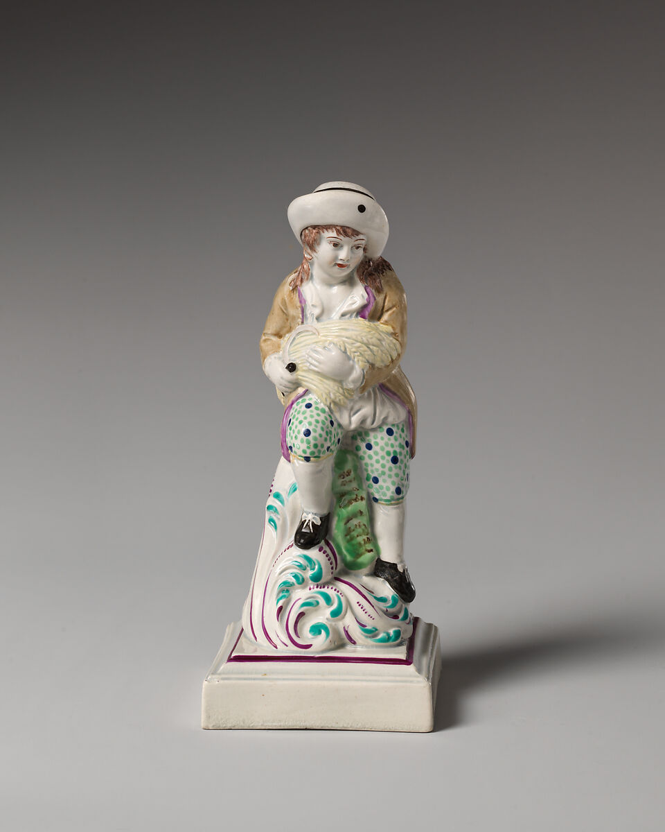 Summer (part of a set of four), Neale &amp; Co., Enameled earthenware, British, Hanley, Staffordshire 