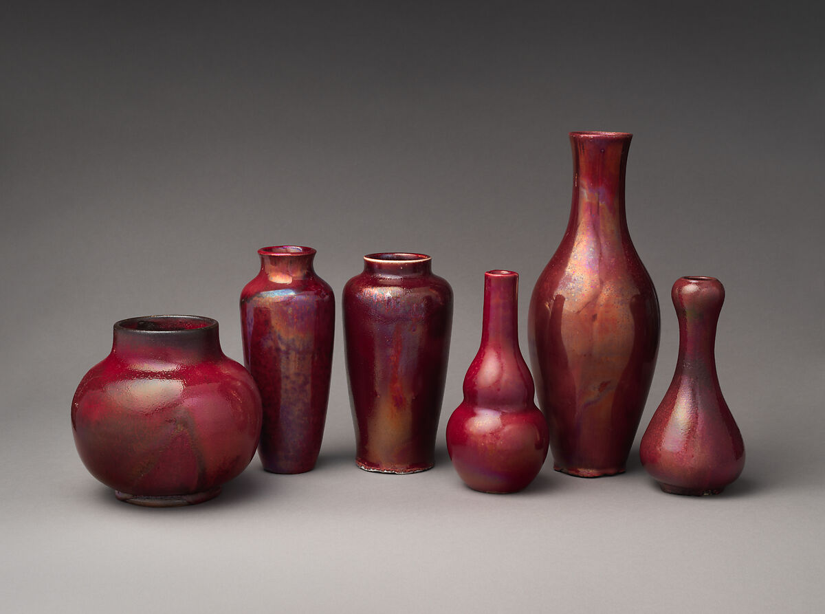 Vase, Chelsea Keramic Art Works (1872–1889), Stoneware, American