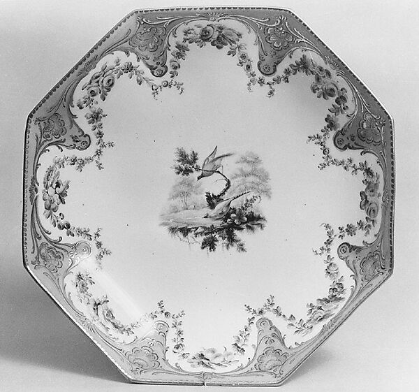 Dish, Sèvres Manufactory (French, 1740–present), Soft-paste porcelain, French, Sèvres 