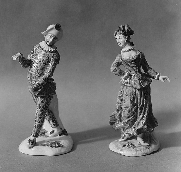 Columbine (one of a pair), Fürstenberg Porcelain Manufactory (German, founded 1747), Hard-paste porcelain, German, Fürstenberg