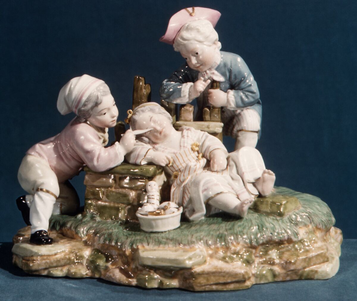 Disturbed Slumber, Höchst Manufactory (German, 1746–1796), Hard-paste porcelain, German, Höchst 