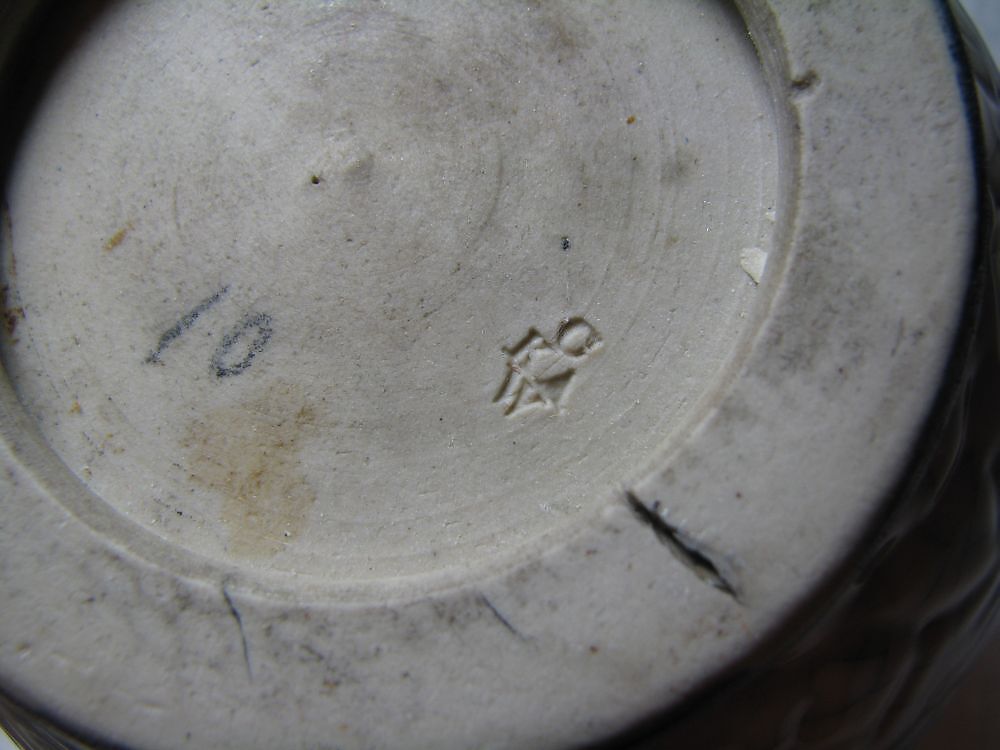 Vase, Chelsea Keramic Art Works (1872–1889), Stoneware, American