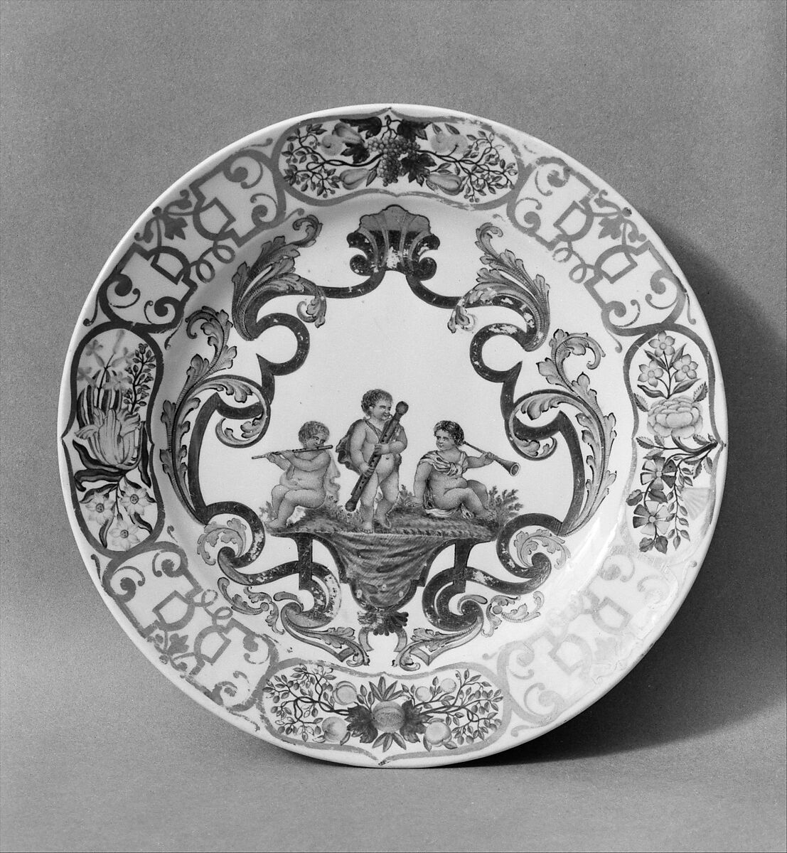 Plate, Meissen Manufactory (German, 1710–present), Hard-paste porcelain, German, Meissen and Breslau (Wrocław) 