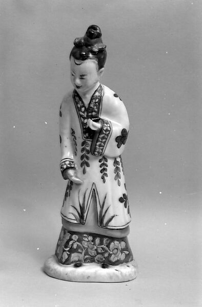 Chinese man, Hard-paste porcelain, European