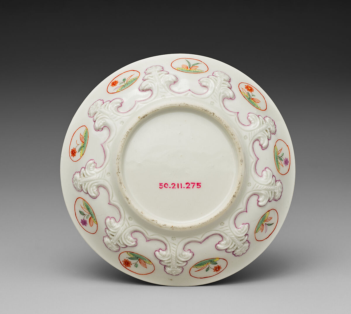 Cup and saucer, Vienna, Hard-paste porcelain, Austrian, Vienna