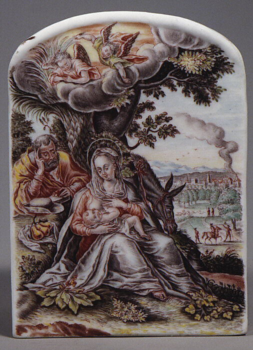 Plaque, Meissen Manufactory (German, 1710–present), Hard-paste porcelain, German, Meissen 