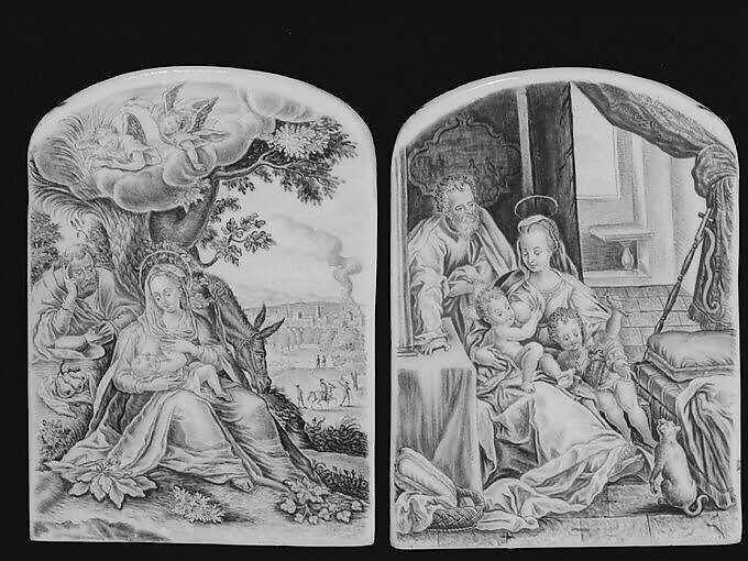 Plaque, Meissen Manufactory (German, 1710–present), Hard-paste porcelain, German, Meissen