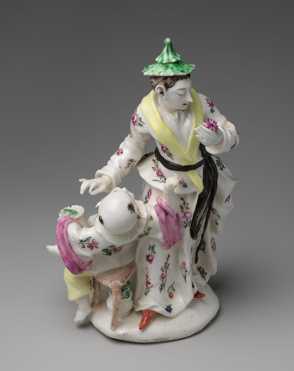 Mother and child group, Derby Porcelain Manufactory (British, 1751–1785), Soft-paste porcelain, British, Derby