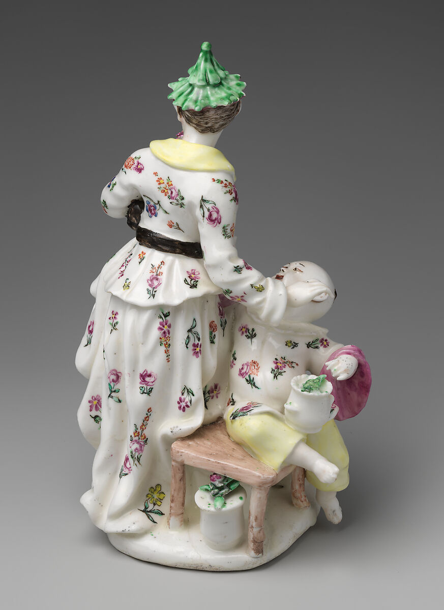 Mother and child group, Derby Porcelain Manufactory (British, 1751–1785), Soft-paste porcelain, British, Derby